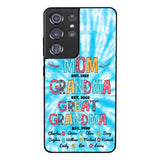 Personalized Mom Grandma Kid Name Phonecase MTDT1703