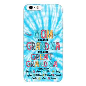 Personalized Mom Grandma Kid Name Phonecase MTDT1703