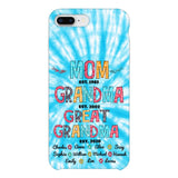 Personalized Mom Grandma Kid Name Phonecase MTDT1703