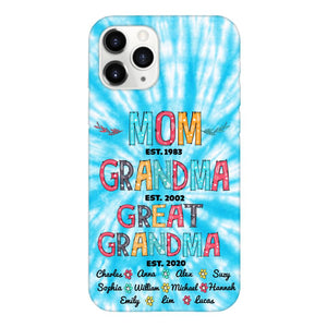 Personalized Mom Grandma Kid Name Phonecase MTDT1703