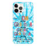 Personalized Mom Grandma Kid Name Phonecase MTDT1703