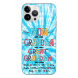 Personalized Mom Grandma Kid Name Phonecase MTDT1703