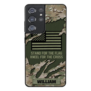 PERSONALIZED U.S VETERAN CAMO PHONECASE QTTN1803