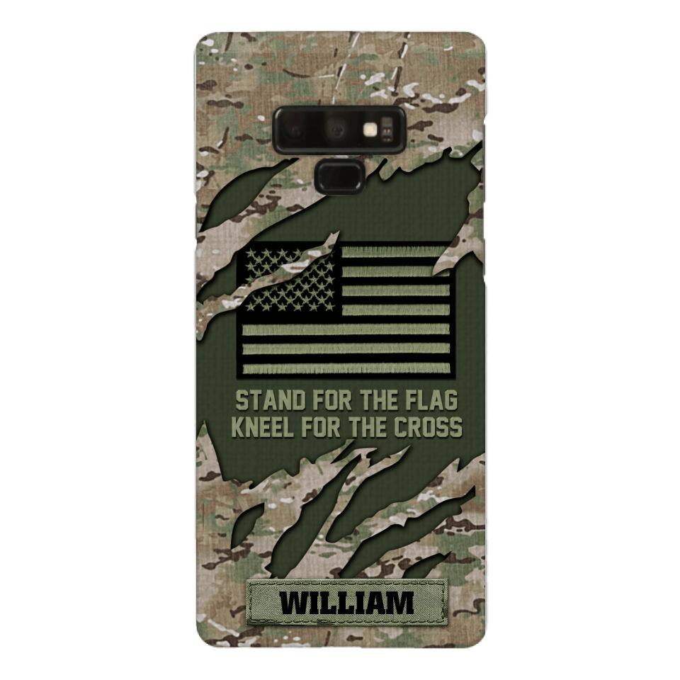 PERSONALIZED U.S VETERAN CAMO PHONECASE QTTN1803