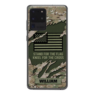 PERSONALIZED U.S VETERAN CAMO PHONECASE QTTN1803