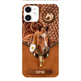 Personalized Horse Lover Phonecase Printed 22MAR-HQ18