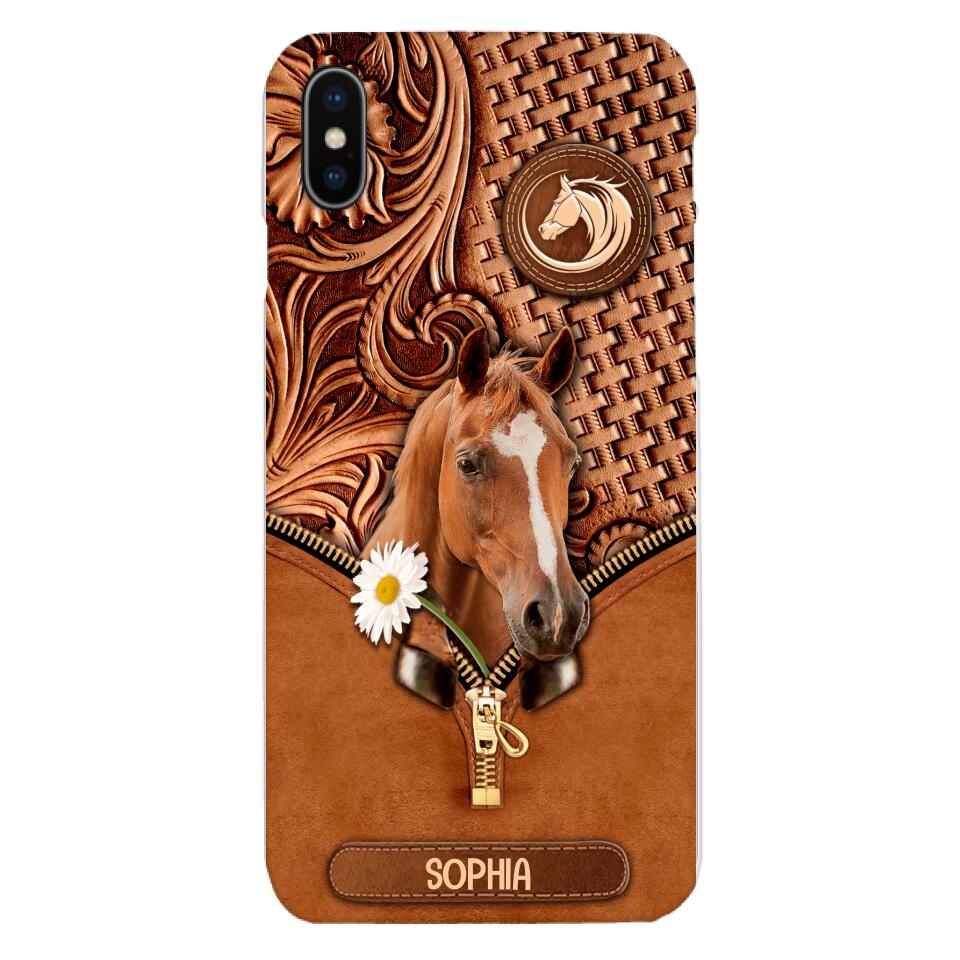 Personalized Horse Lover Phonecase Printed 22MAR-HQ18