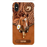 Personalized Horse Lover Phonecase Printed 22MAR-HQ18