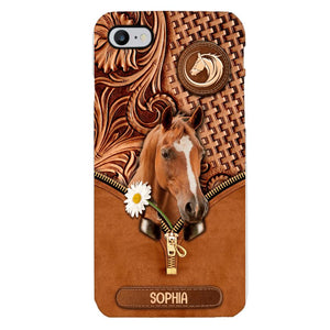 Personalized Horse Lover Phonecase Printed 22MAR-HQ18