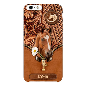 Personalized Horse Lover Phonecase Printed 22MAR-HQ18