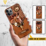 Personalized Horse Lover Phonecase Printed 22MAR-HQ18