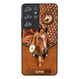 Personalized Horse Lover Phonecase Printed 22MAR-HQ18