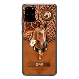 Personalized Horse Lover Phonecase Printed 22MAR-HQ18