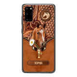 Personalized Horse Lover Phonecase Printed 22MAR-HQ18