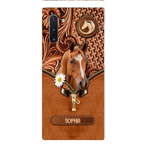 Personalized Horse Lover Phonecase Printed 22MAR-HQ18