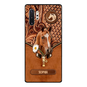 Personalized Horse Lover Phonecase Printed 22MAR-HQ18