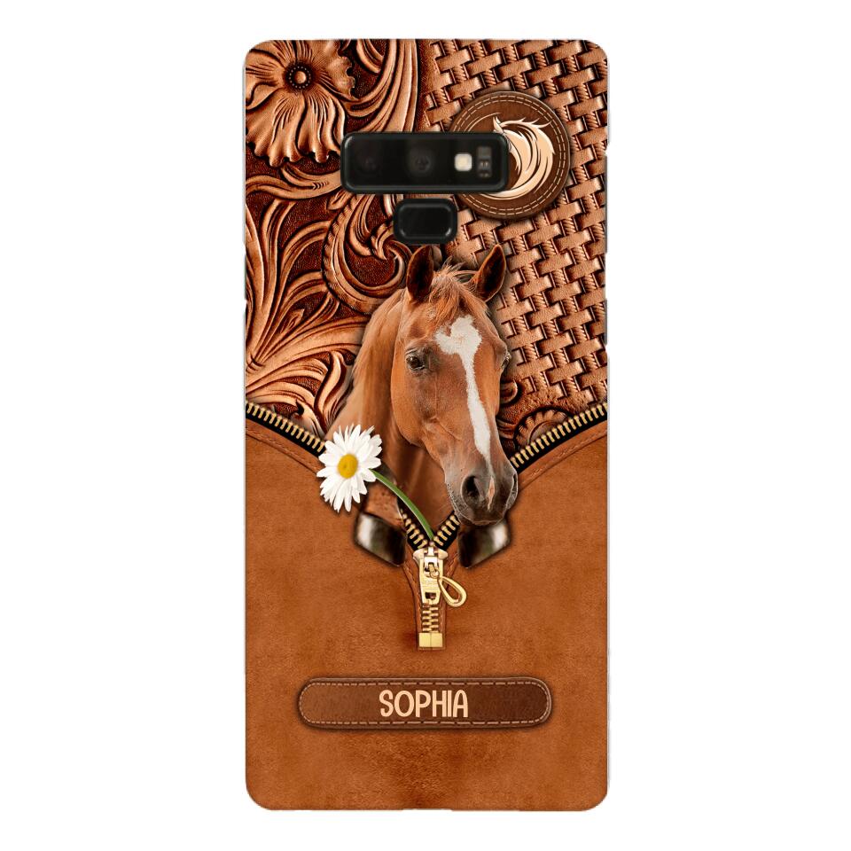 Personalized Horse Lover Phonecase Printed 22MAR-HQ18