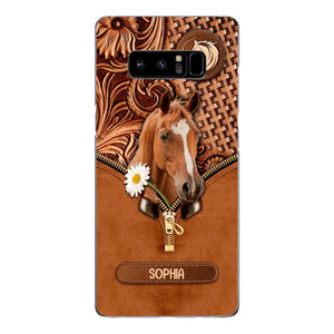 Personalized Horse Lover Phonecase Printed 22MAR-HQ18