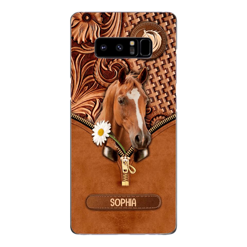 Personalized Horse Lover Phonecase Printed 22MAR-HQ18