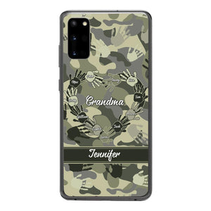 Personalized Grandma Kid Camo Phone Case Printed 22MAR-DT19