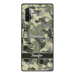 Personalized Grandma Kid Camo Phone Case Printed 22MAR-DT19