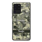 Personalized Grandma Kid Camo Phone Case Printed 22MAR-DT19