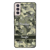 Personalized Grandma Kid Camo Phone Case Printed 22MAR-DT19