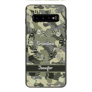 Personalized Grandma Kid Camo Phone Case Printed 22MAR-DT19