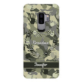 Personalized Grandma Kid Camo Phone Case Printed 22MAR-DT19