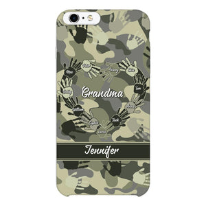 Personalized Grandma Kid Camo Phone Case Printed 22MAR-DT19