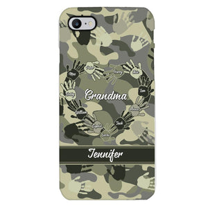 Personalized Grandma Kid Camo Phone Case Printed 22MAR-DT19