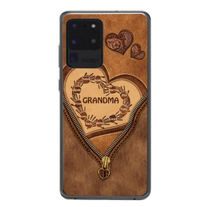 Personalized Grandma Kid Phone Case Printed 22MAR-MQ19