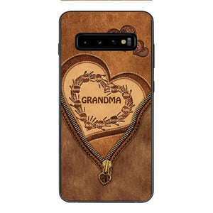 Personalized Grandma Kid Phone Case Printed 22MAR-MQ19