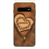 Personalized Grandma Kid Phone Case Printed 22MAR-MQ19