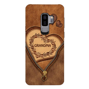 Personalized Grandma Kid Phone Case Printed 22MAR-MQ19