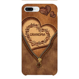 Personalized Grandma Kid Phone Case Printed 22MAR-MQ19