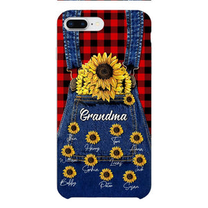 Personalized Grandma Kid Phone Case Printed 22MAR-DT21