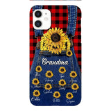 Personalized Grandma Kid Phone Case Printed 22MAR-DT21