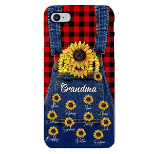 Personalized Grandma Kid Phone Case Printed 22MAR-DT21