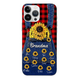 Personalized Grandma Kid Phone Case Printed 22MAR-DT21