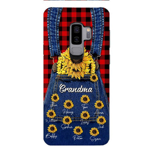 Personalized Grandma Kid Phone Case Printed 22MAR-DT21