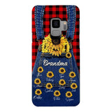 Personalized Grandma Kid Phone Case Printed 22MAR-DT21