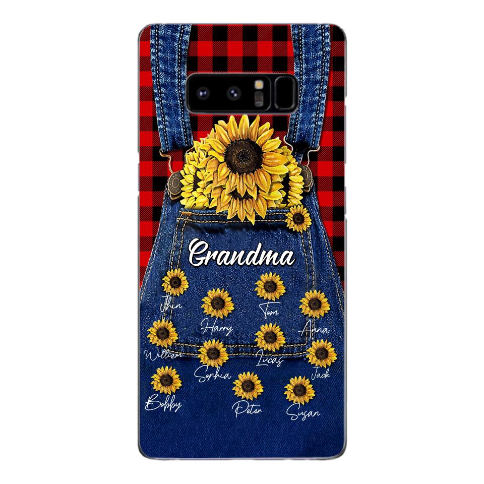 Personalized Grandma Kid Phone Case Printed 22MAR-DT21