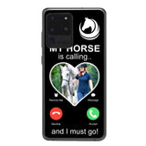 PERSONALIZED MY HORSE IS CALLING I MUST GO UPLOAD PHOTO PHONECASE QTVQ2103