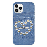 Personalized Grandma Kid Phone Case Printed 22MAR-HC21