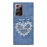 Personalized Grandma Kid Phone Case Printed 22MAR-HC21