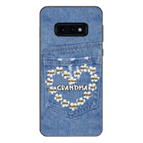 Personalized Grandma Kid Phone Case Printed 22MAR-HC21