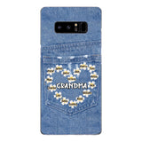 Personalized Grandma Kid Phone Case Printed 22MAR-HC21