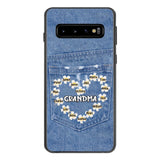 Personalized Grandma Kid Phone Case Printed 22MAR-HC21