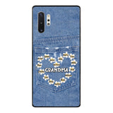 Personalized Grandma Kid Phone Case Printed 22MAR-HC21